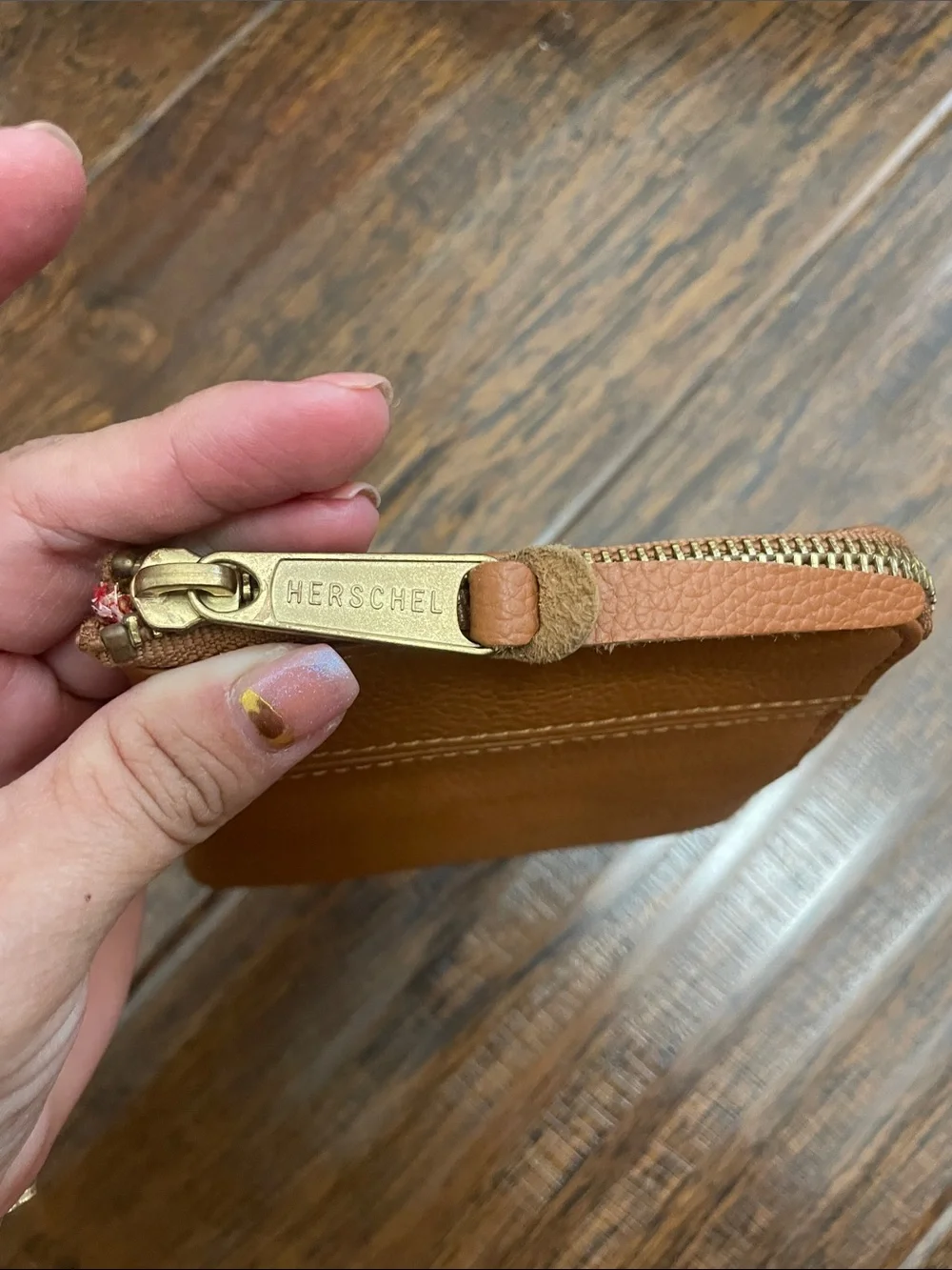 Herschel Supply Company tan leather