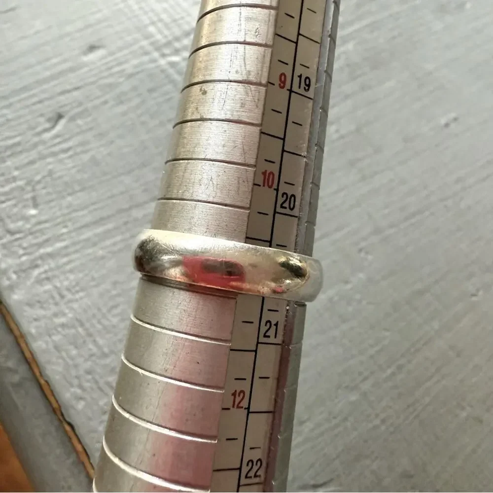 925 Sterling Silver Turkey Band Ring Size 11