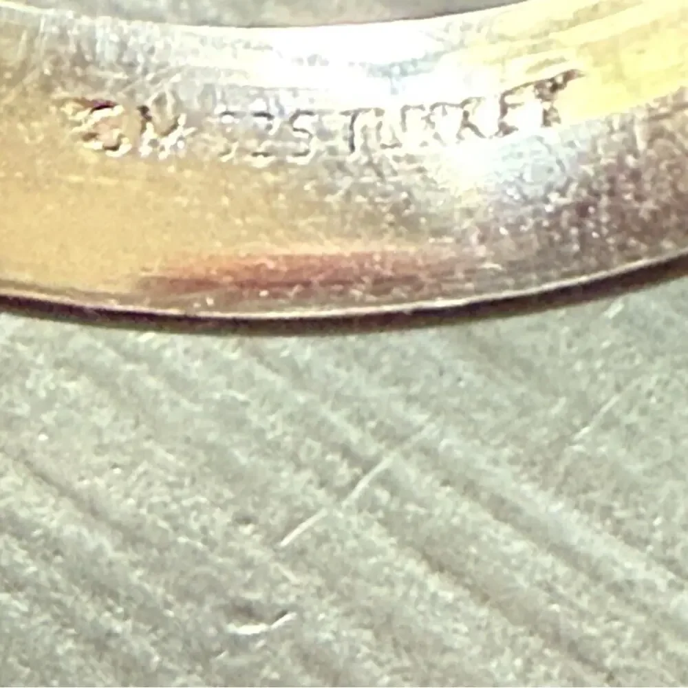 925 Sterling Silver Turkey Band Ring Size 11