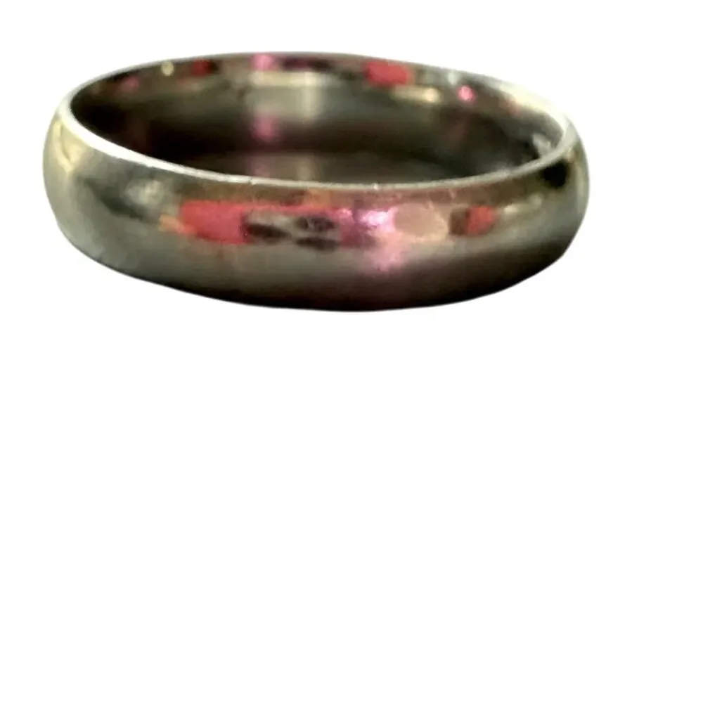 925 Sterling Silver Turkey Band Ring Size 11