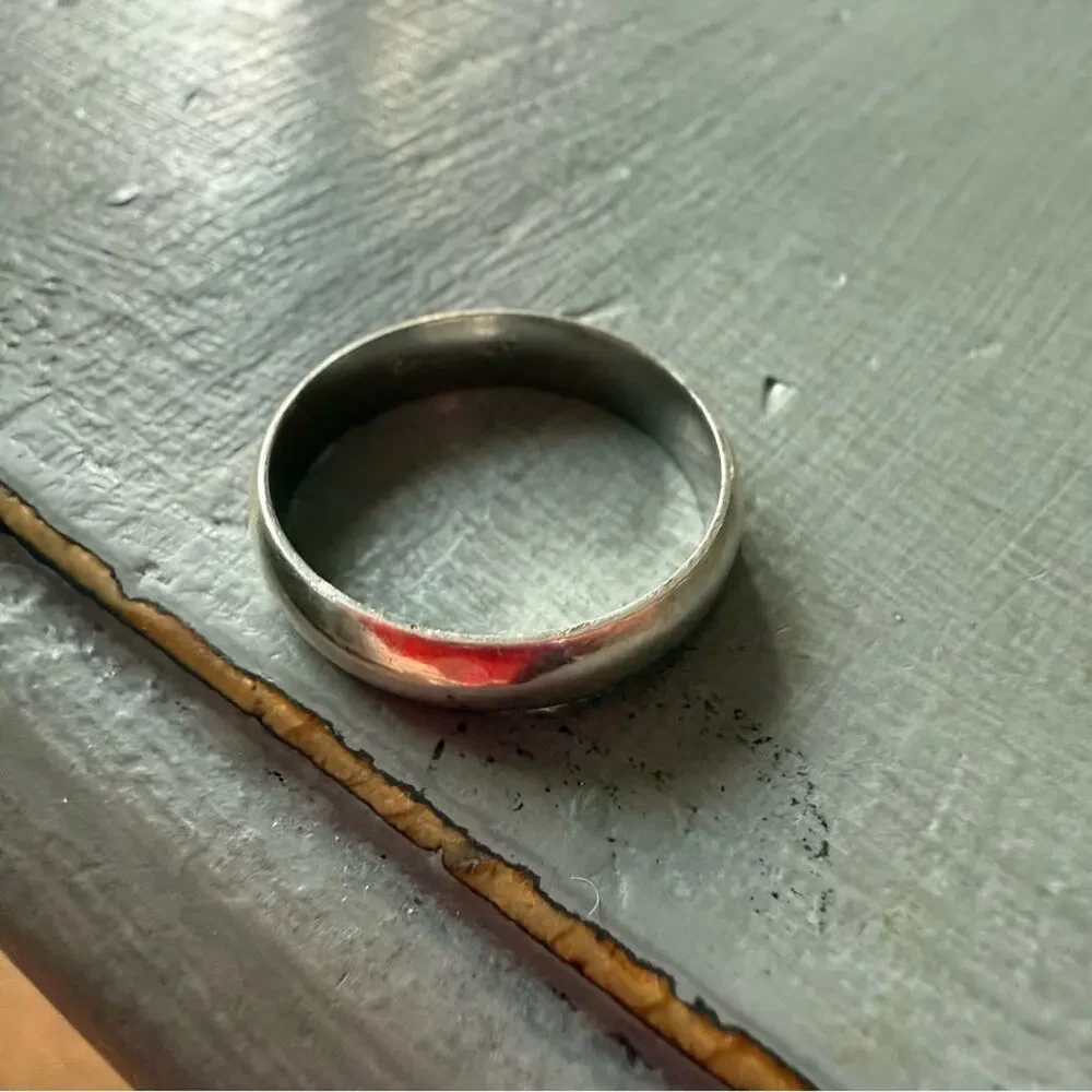 925 Sterling Silver Turkey Band Ring Size 11