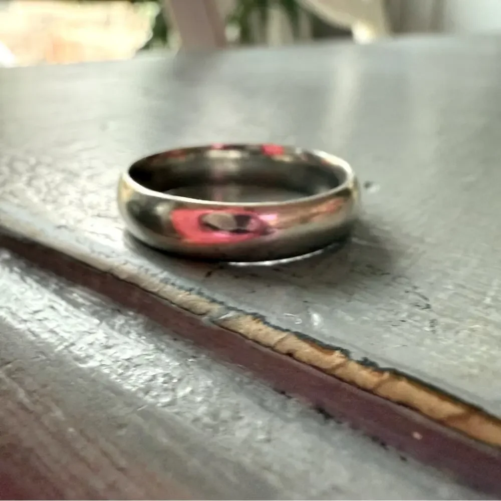 925 Sterling Silver Turkey Band Ring Size 11