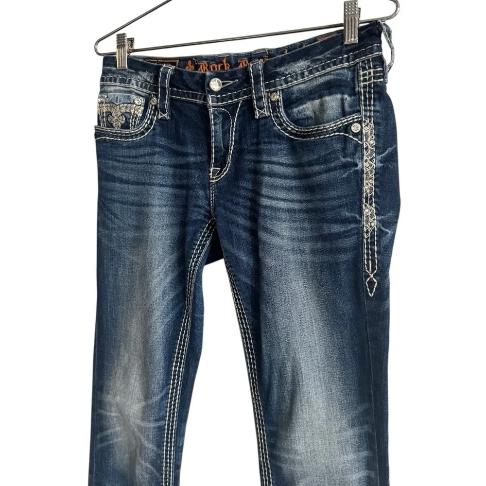 Rock Revival berry straight