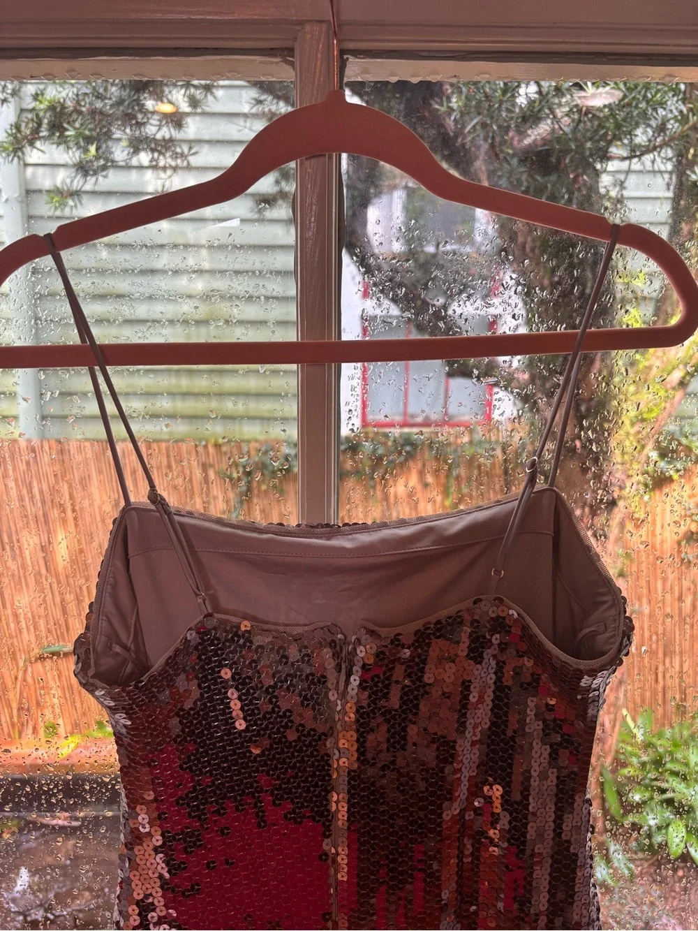 Abercrombie & Fitch sparkling silver