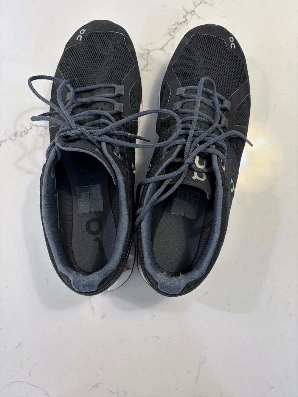 On Running breathable mesh