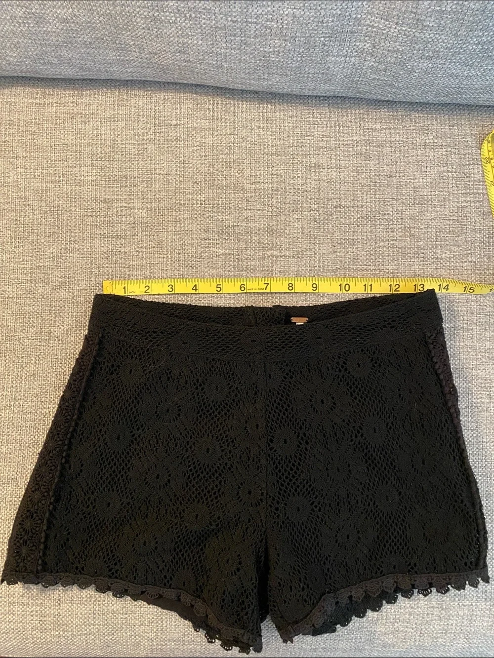 Free People crochet shorts