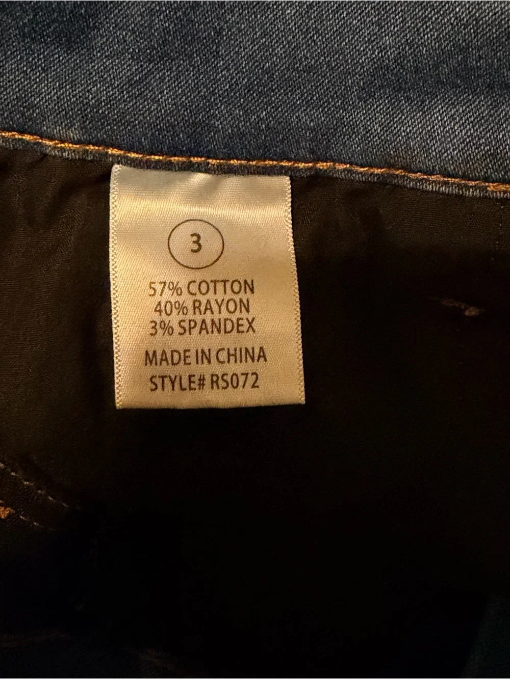 Fashion Nova Jean Shorts Denim High Rise Stretch Sz 3 Medium Wash