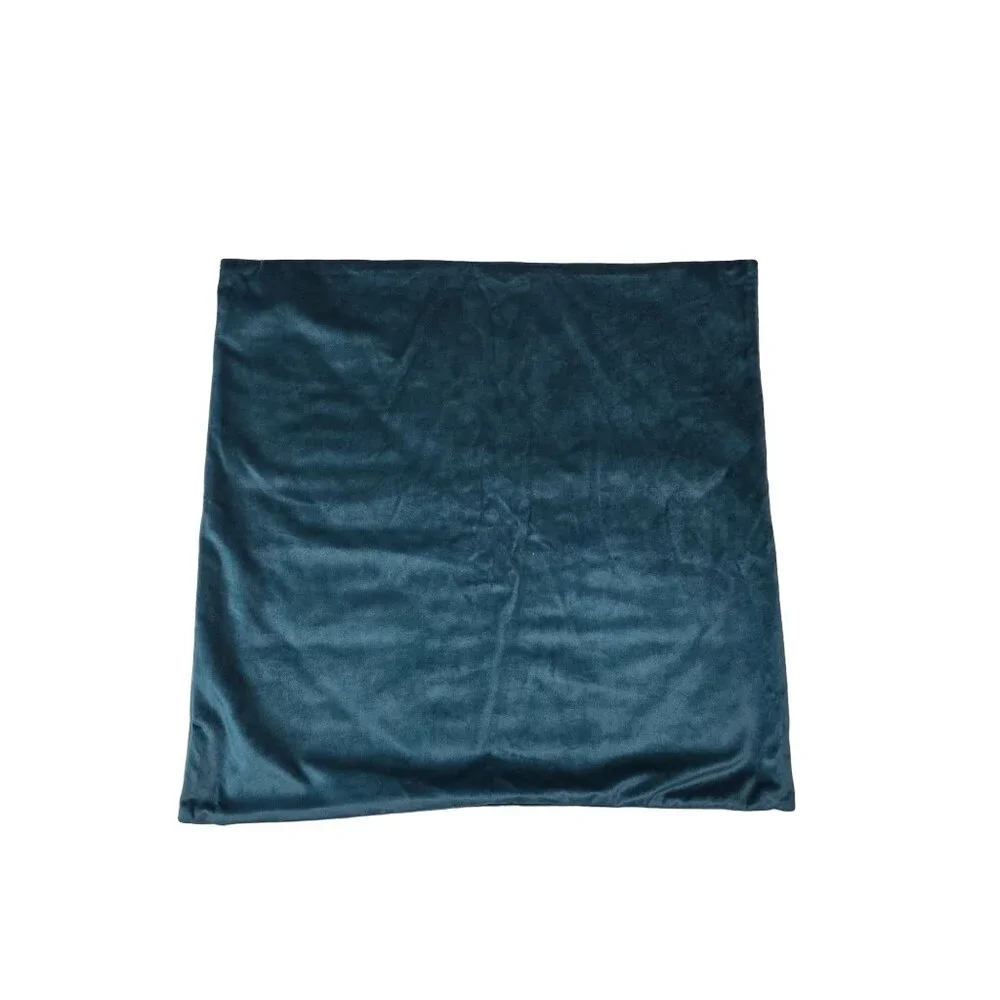 Teal Quilted Decorative Cushion Cover 20