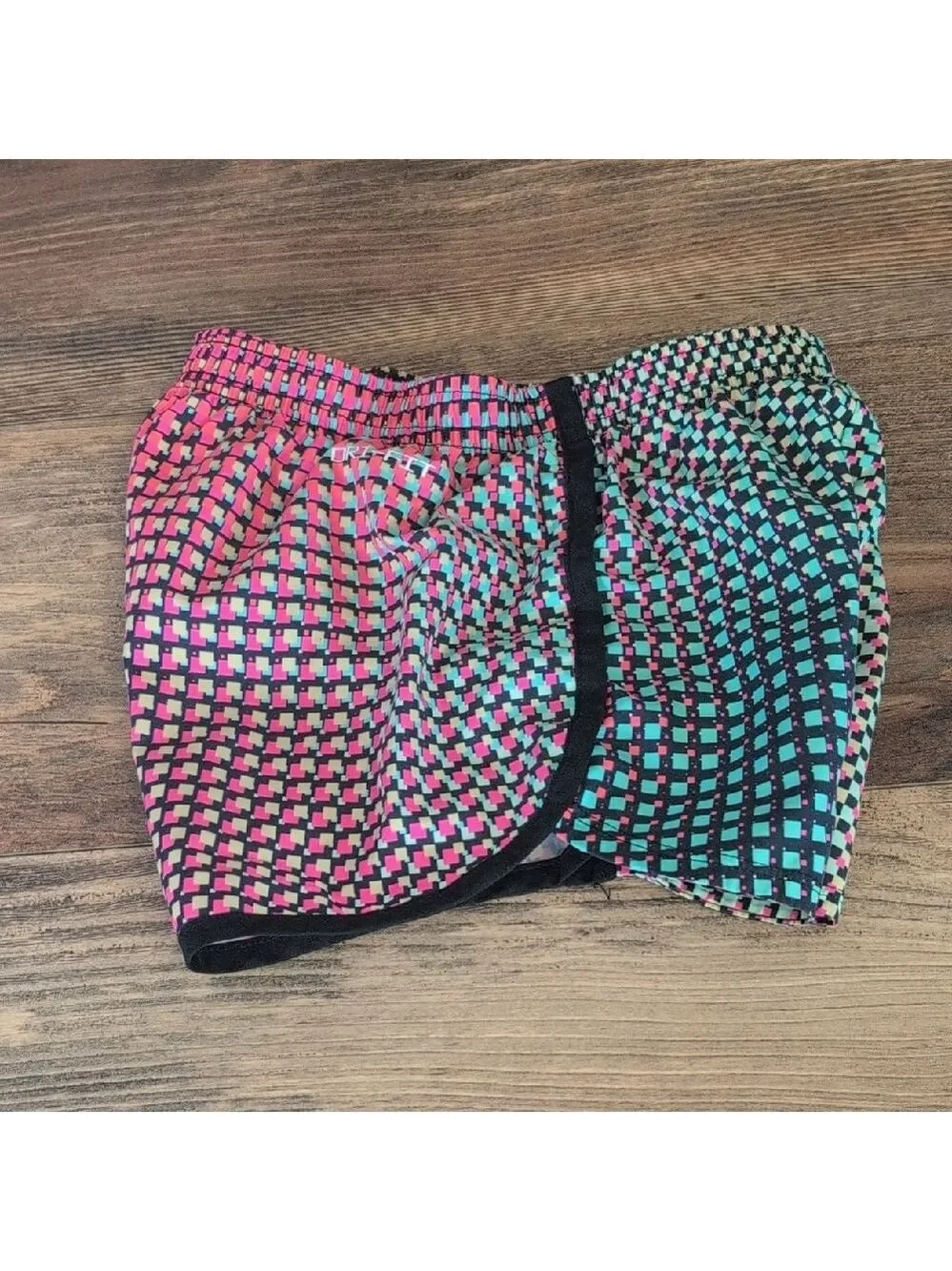 Nike vibrant checkered