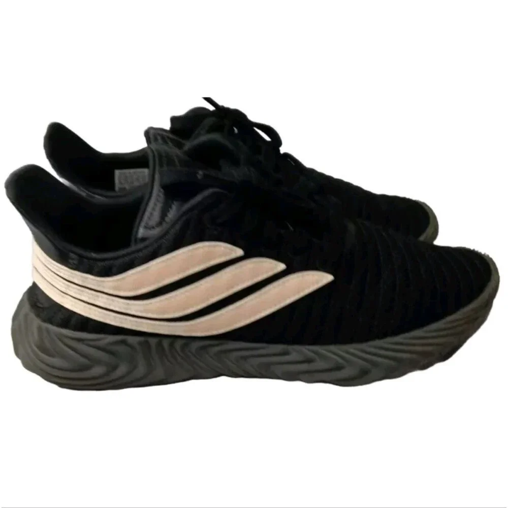 Adidas Sobakov Men's Shoes Size 8 Black~Coral