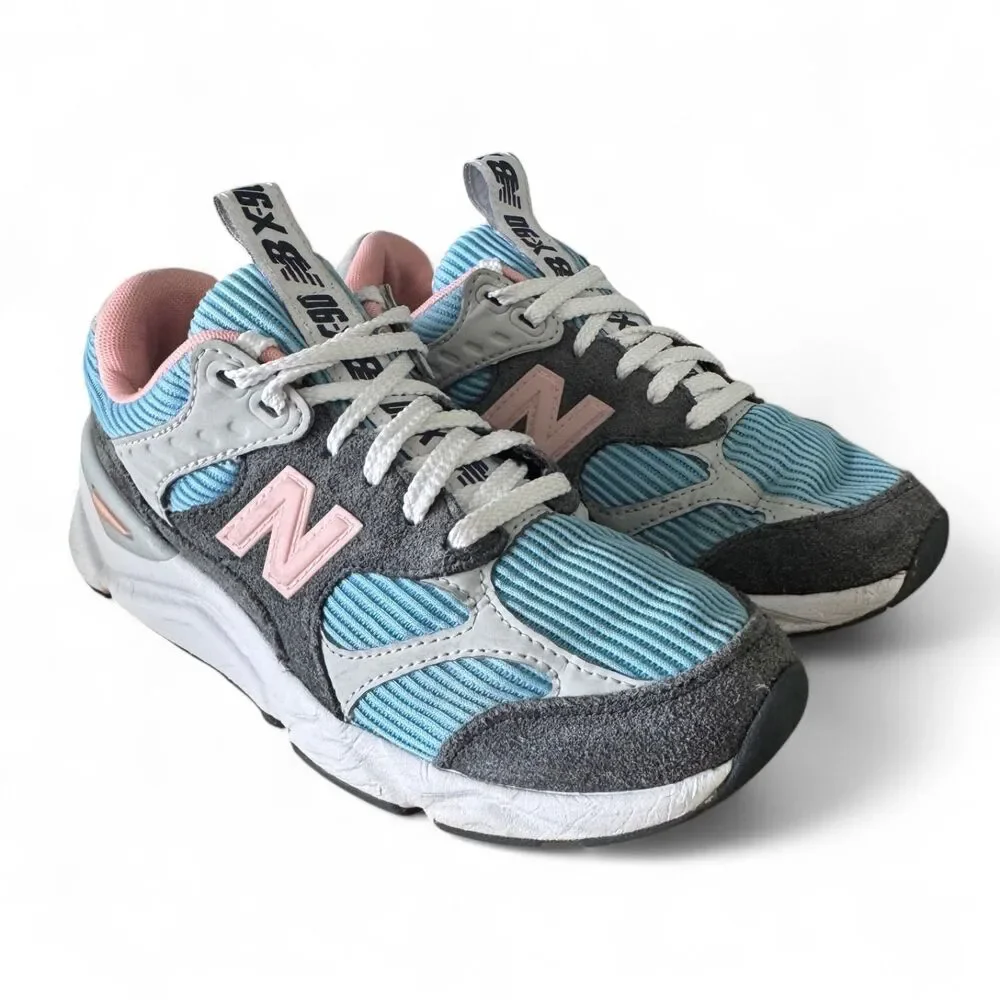 New Balance X-90 Reconstructed Summer Sky Sneakers Women's 7.5 Blue Pink