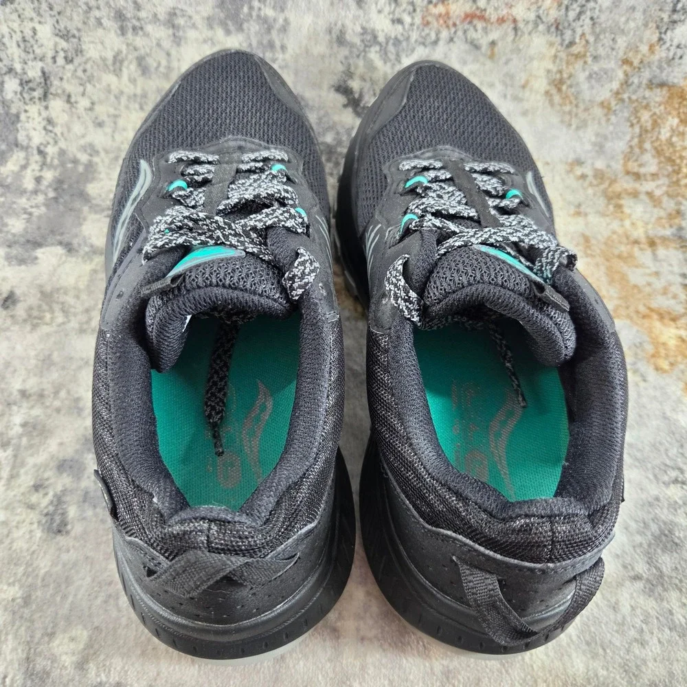 Saucony Excursion TR15 GTX Shoes Womens 9.5 Black Trail Running Outdoor‎ Hiking