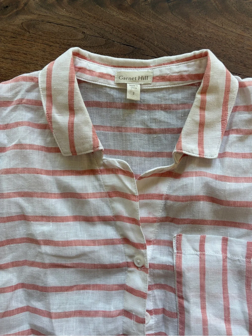 Garnet Hill lightweight linen