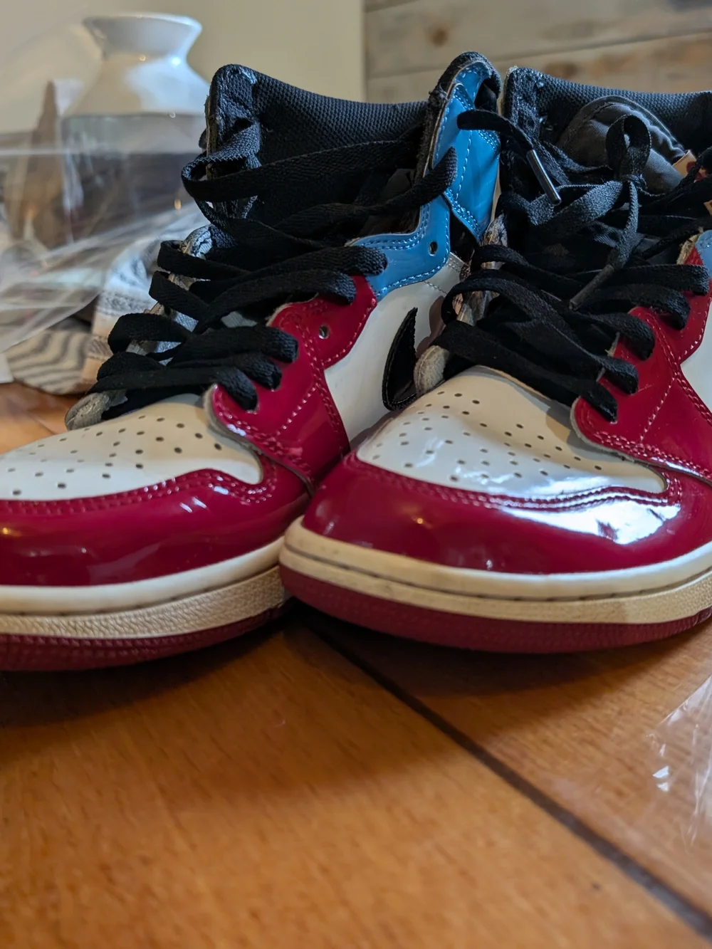 Jordan Air Jordan 1 Retro OG High Fearless Leather NIKE Colorblock CK5666-100