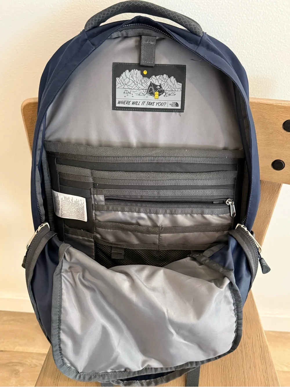 The North Face sturdy backpack