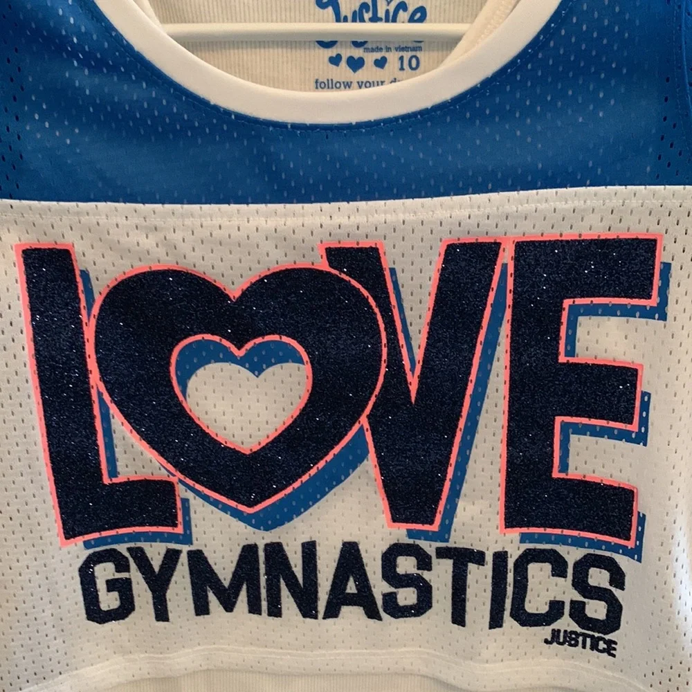 Justice mesh jersey