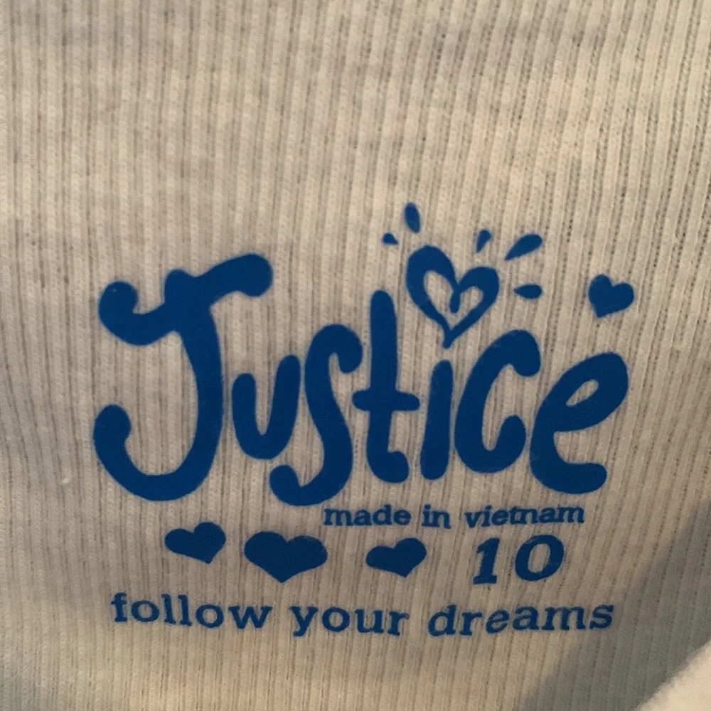 Justice mesh jersey