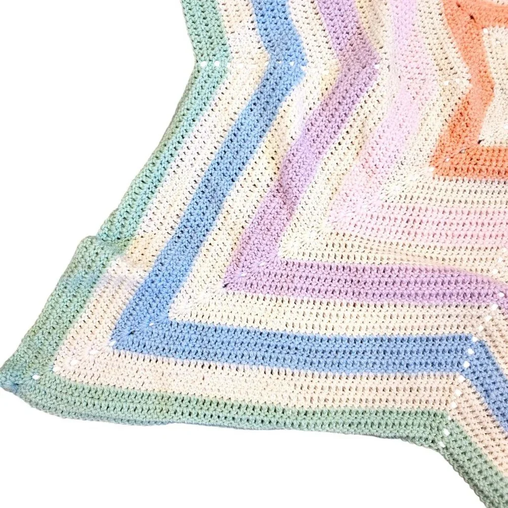 Handmade crochet star