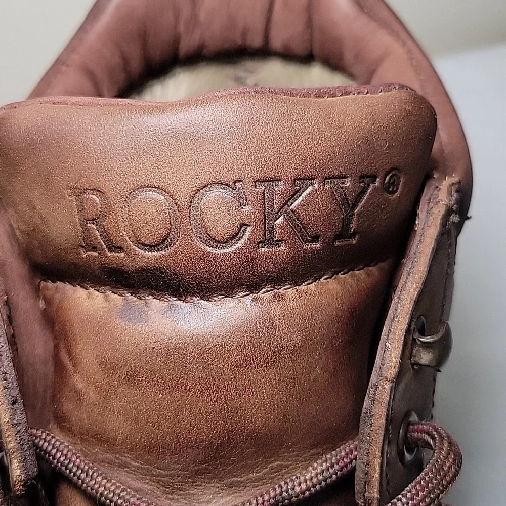 Rocky Outback Gore-tex‎ Leather Boots Brown Men's Size 9 Gorpcore / Utility