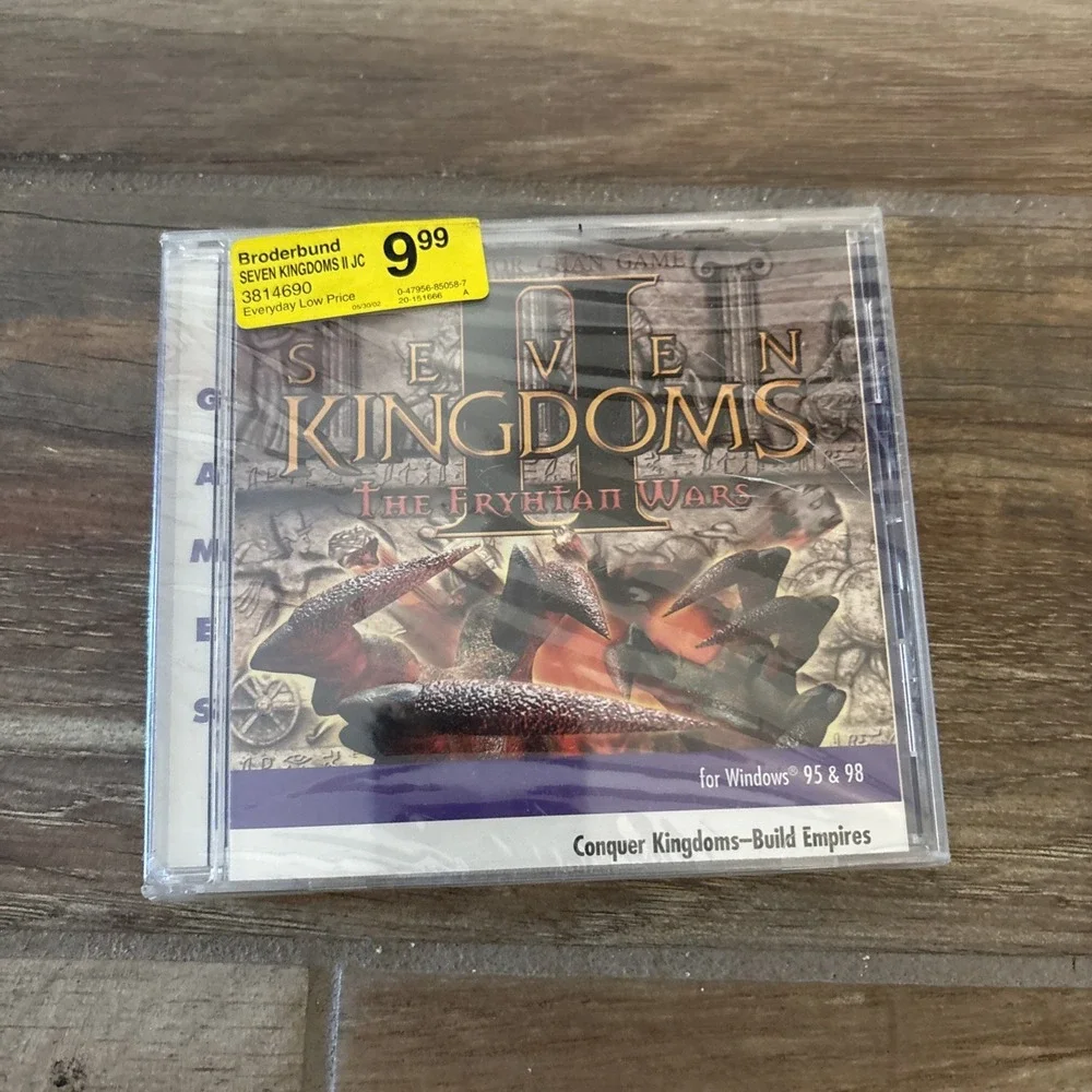 Seven Kingdoms II: The Fryhtan Wars (PC, 1999) New‎