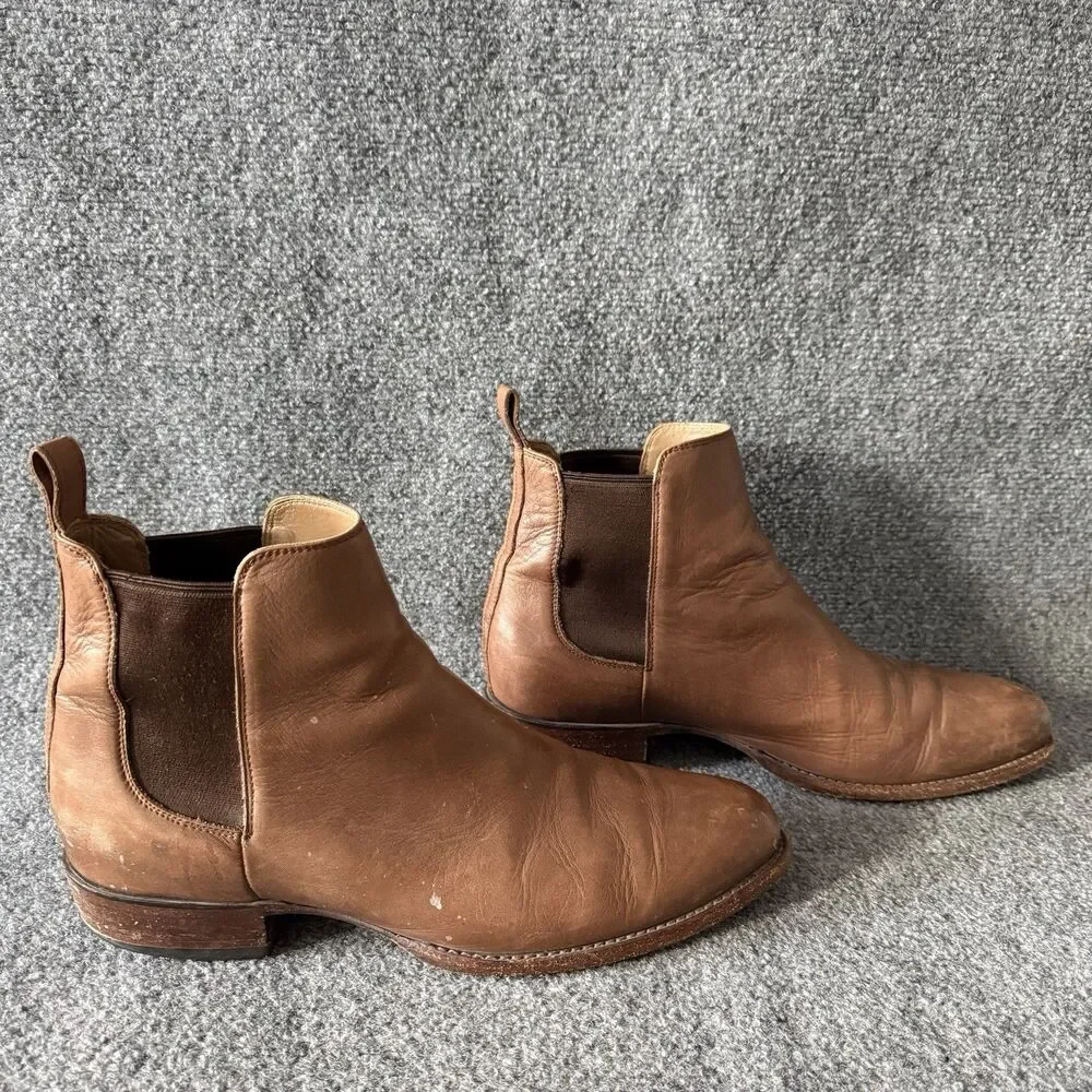 Tecovas The Chance Tan Leather Chelsea Boots Western Men 13 D Cowpoke Casual