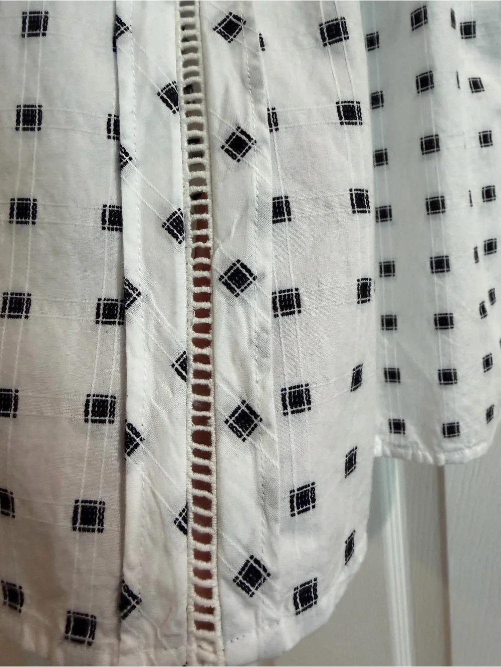 LOFT short gathers pattern