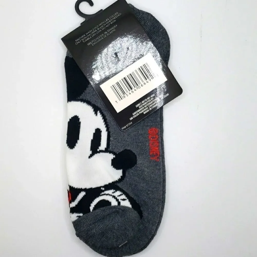 MICKEY Mouse ankle no show socks Disney accessories