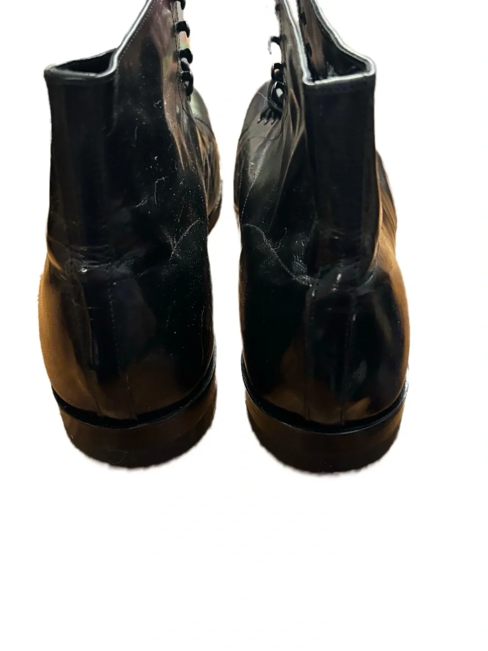 Stacy Adams polished black