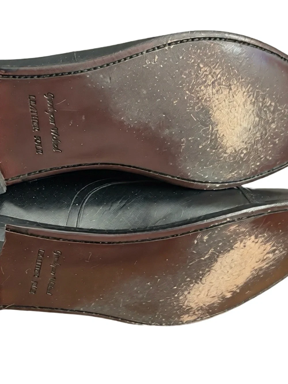 Stacy Adams polished black