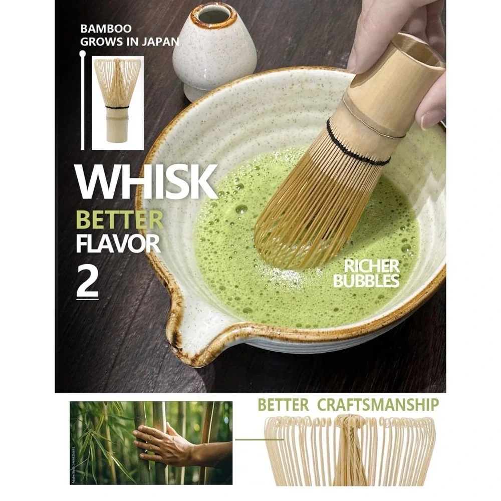 Taruzil matcha whisk