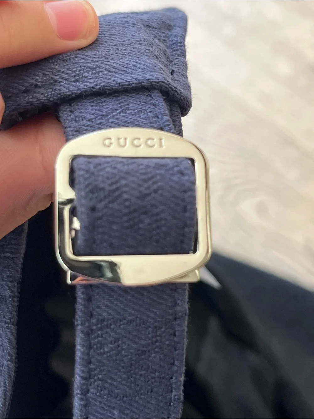 Gucci cap navy