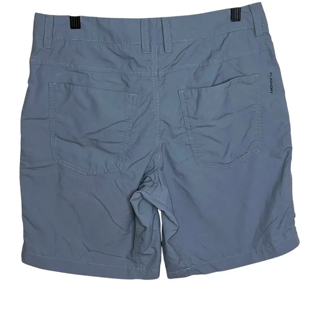 The North Face FlashDry Shorts Size 30 Gray Outdoor Hiking‎ EUC