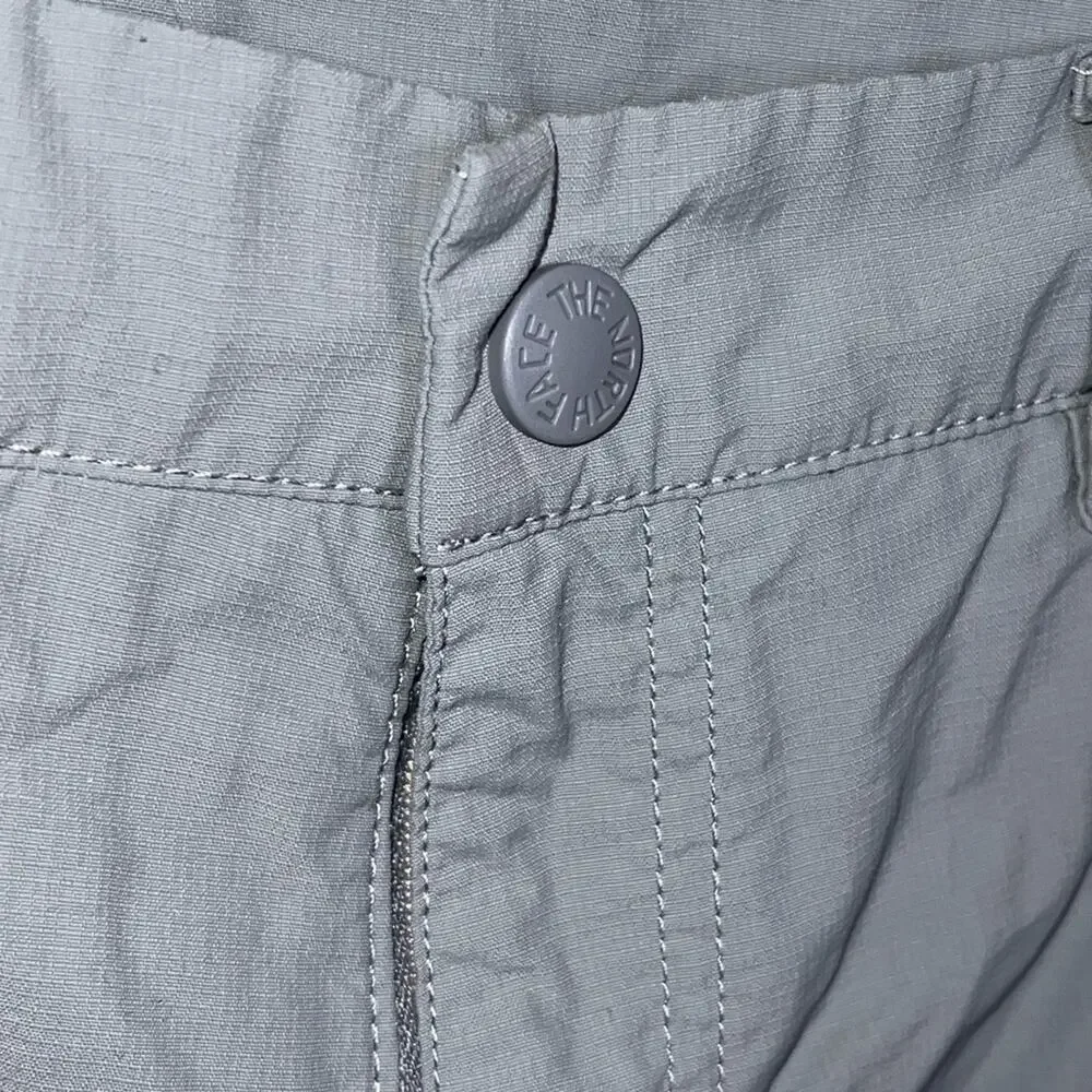 The North Face FlashDry Shorts Size 30 Gray Outdoor Hiking‎ EUC