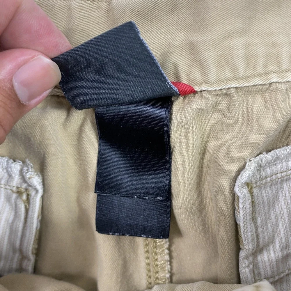 The North Face Shorts Mens‎ 38 Khaki Chino Twill Zip Fly Flat Front Outdoors
