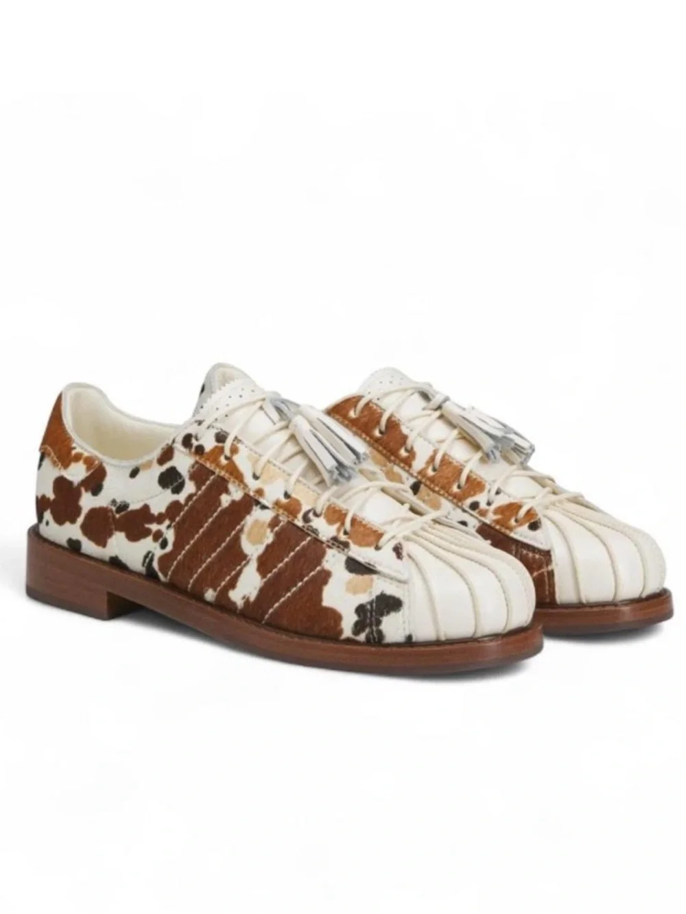 CLOT x adidas Superstar Cow Print Dress Shoe by Edison Chen Size US 9.5 Men’s