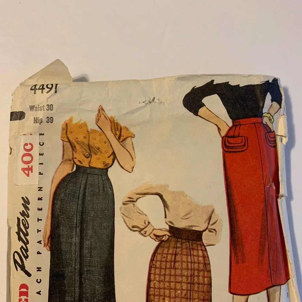 Simplicity vintage 1950