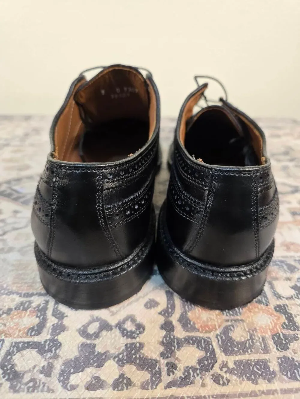Allen Edmonds MacNeil 2.0 Black Men's Oxfords Shoes Size 9