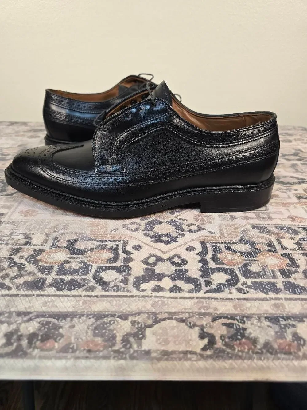 Allen Edmonds MacNeil 2.0 Black Men's Oxfords Shoes Size 9