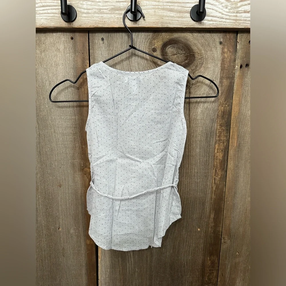 Old Navy Double Pocket Toe Waist Tank in Grey Dot Size  Small 6-7