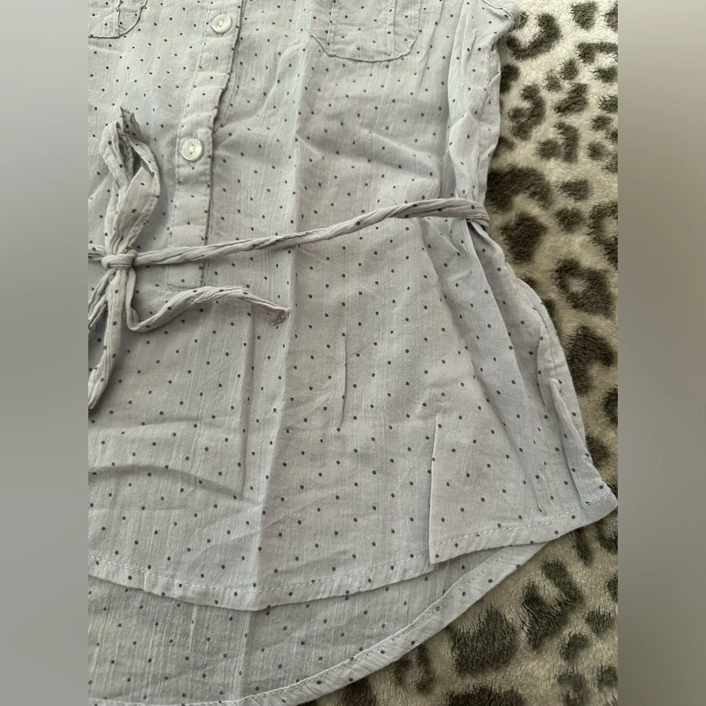Old Navy Double Pocket Toe Waist Tank in Grey Dot Size  Small 6-7