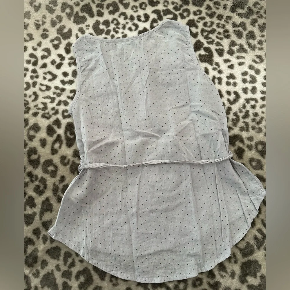 Old Navy Double Pocket Toe Waist Tank in Grey Dot Size  Small 6-7