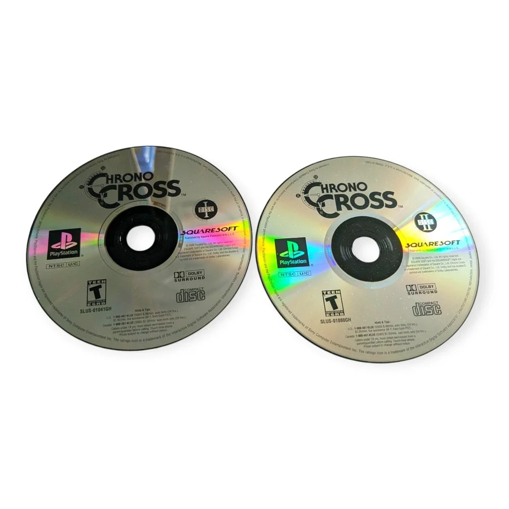 Chrono Cross Sony PlayStation 1 PS1 Greatest Hits Squaresoft RPG 2-Disc Complete