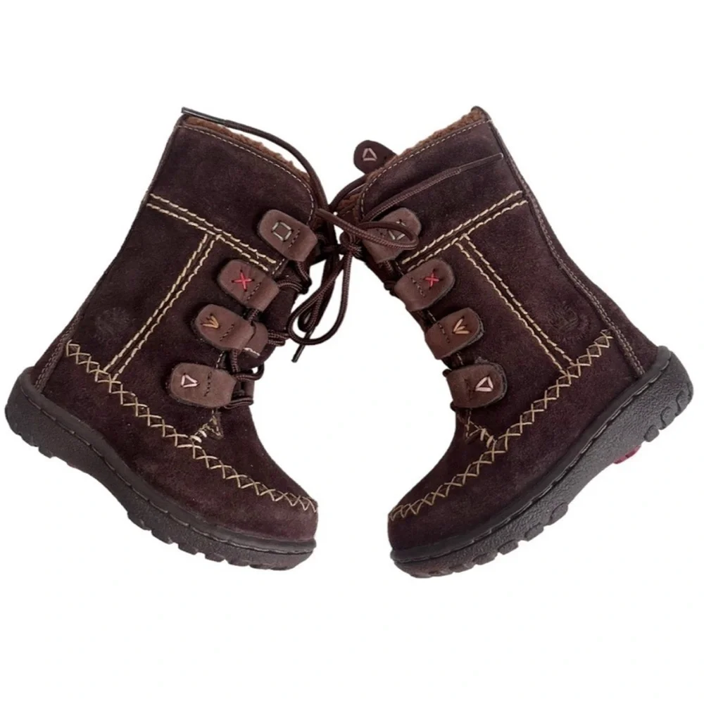 Timberland brown suede