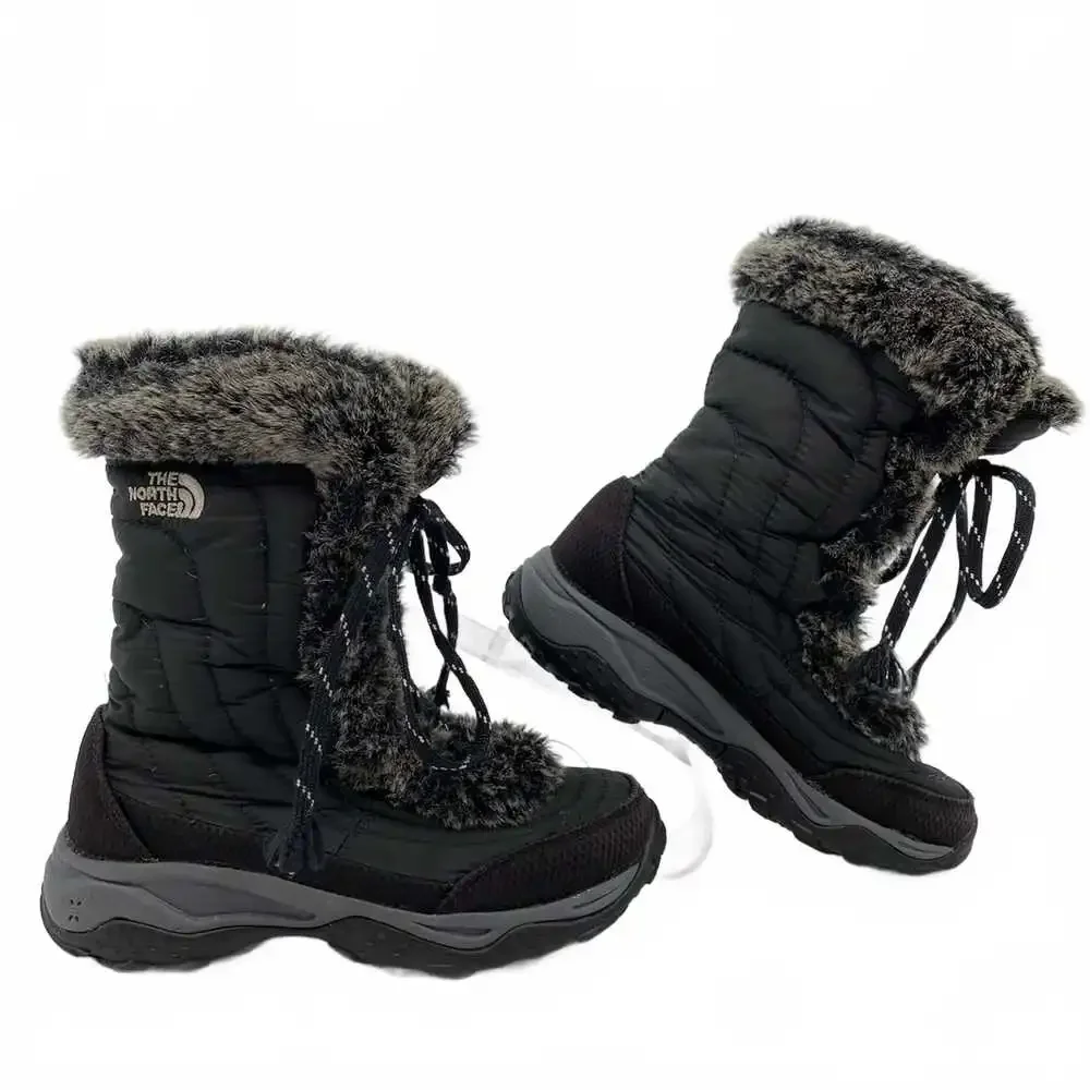 The North Face Black Snow Boots | Girls Size 1G Regular