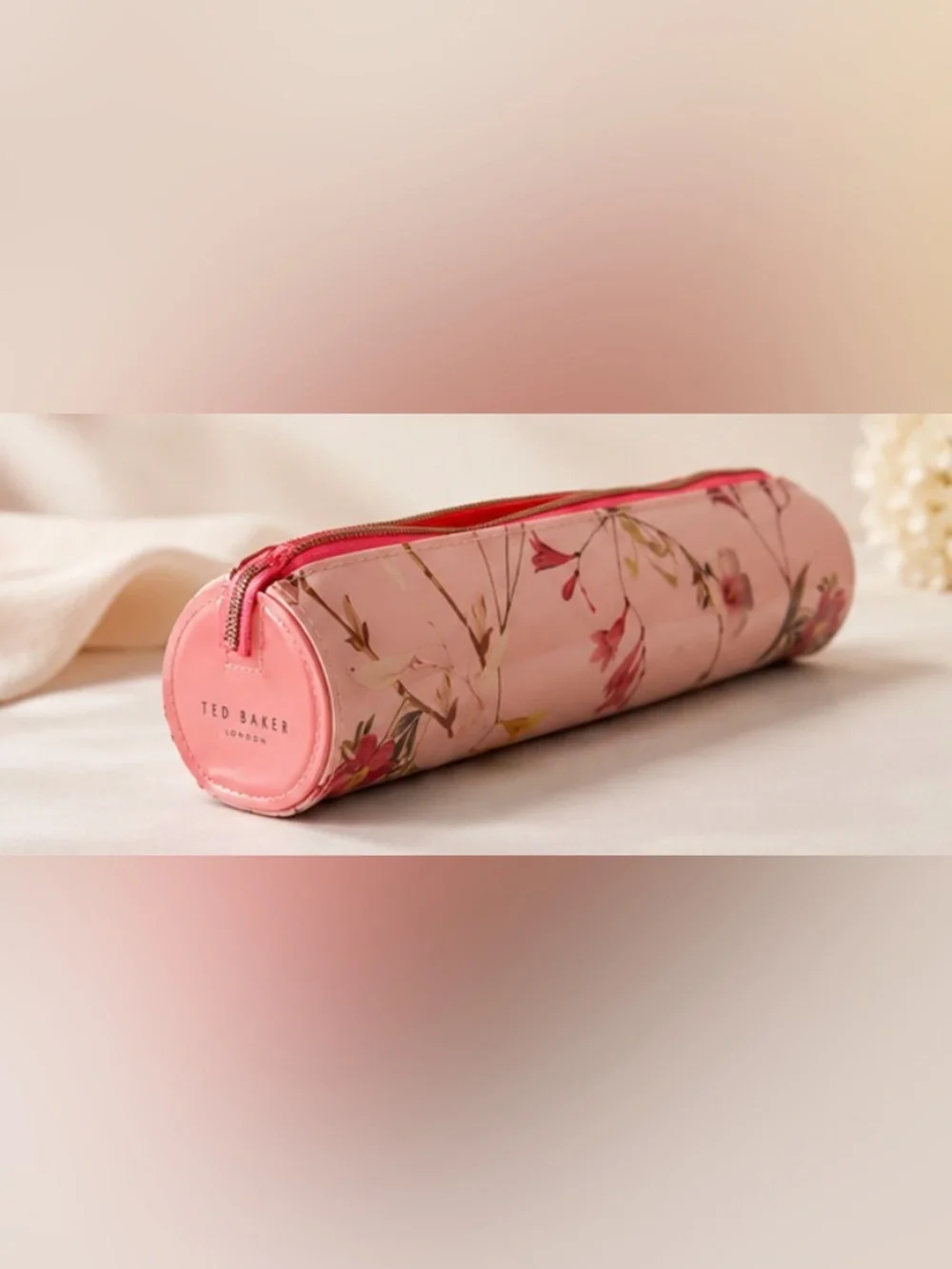 Ted Baker London Floral Cylindrical Cosmetic Bag 🌸