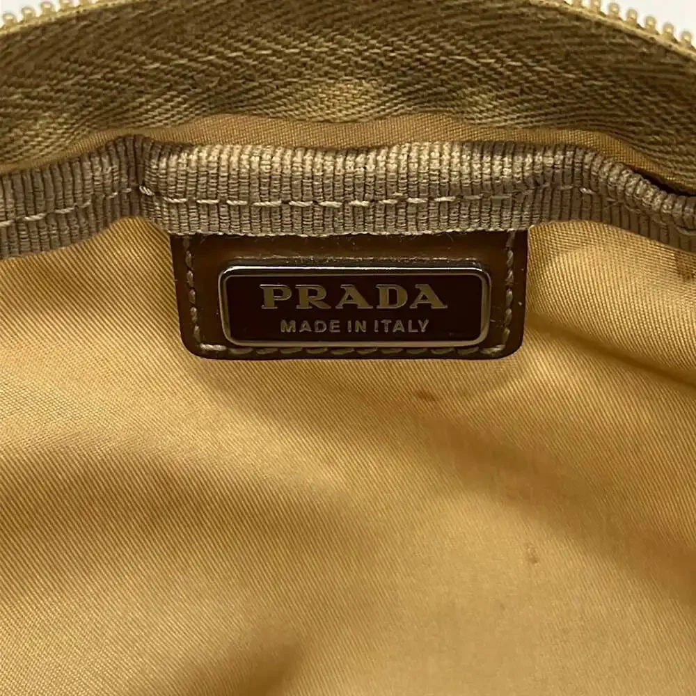Prada pouch beige