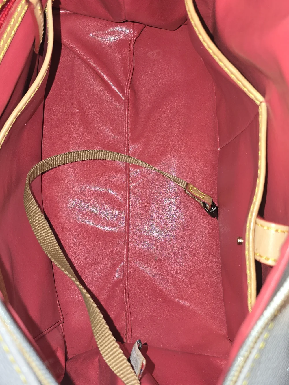 DOONEY & BOURKE Carley Olivia Satchel Grey Coated Cotton Barrel Bag Crossbody