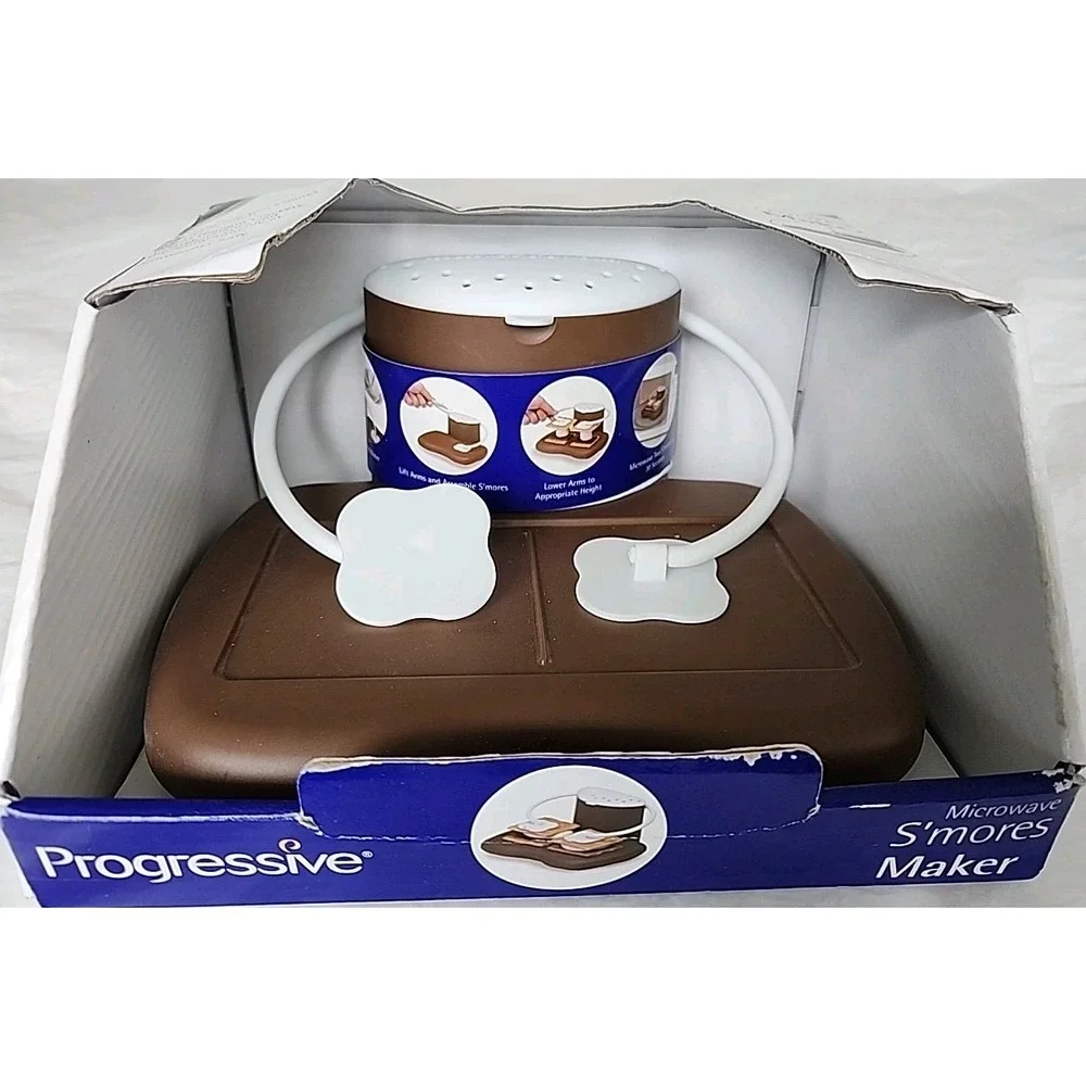 New Microwave S'mores Maker Yummy S'mores In 30 Seconds Easy Fun Kids Grandkids