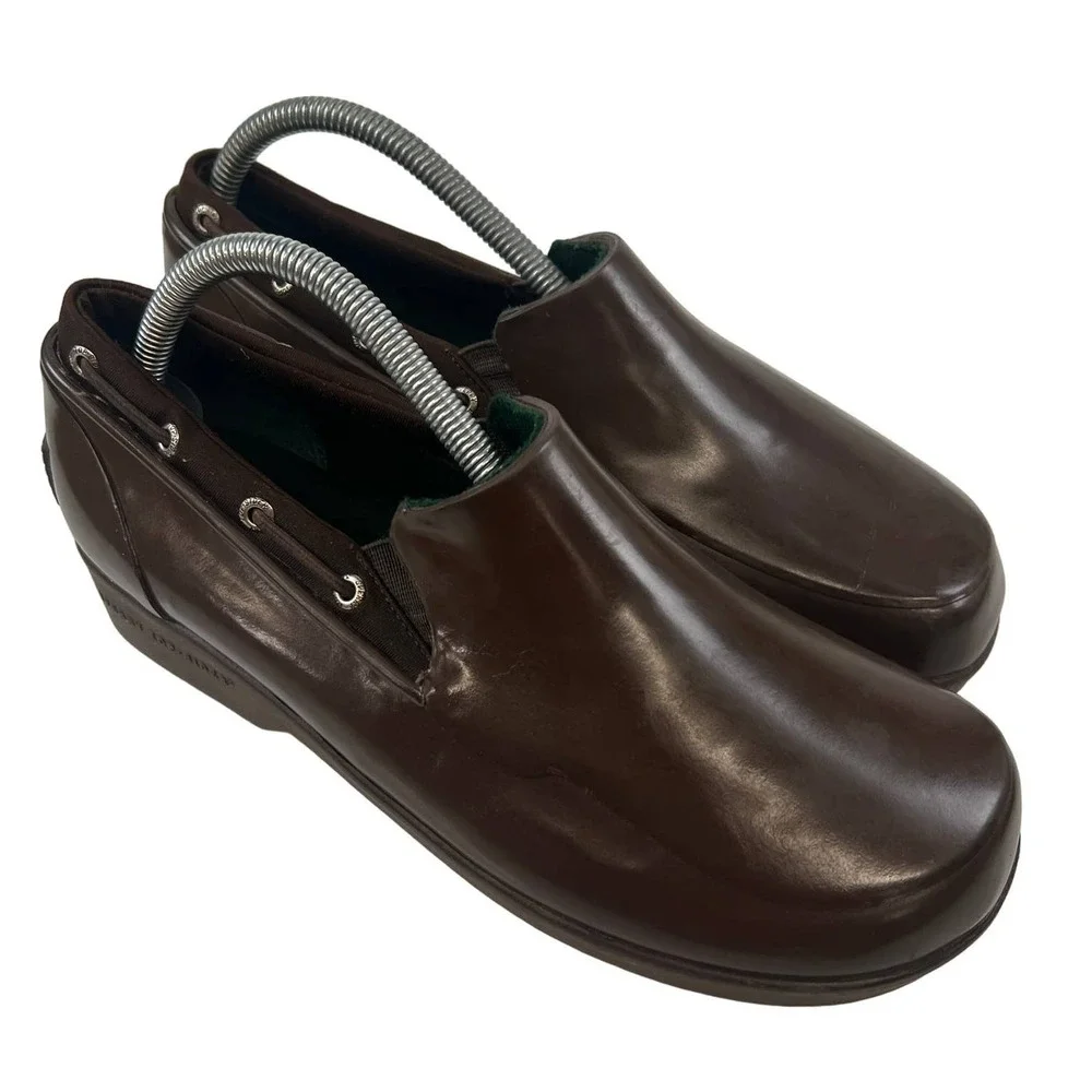 Sperry Saltwater Womans Duck Boot Brown Waterproof‎  9