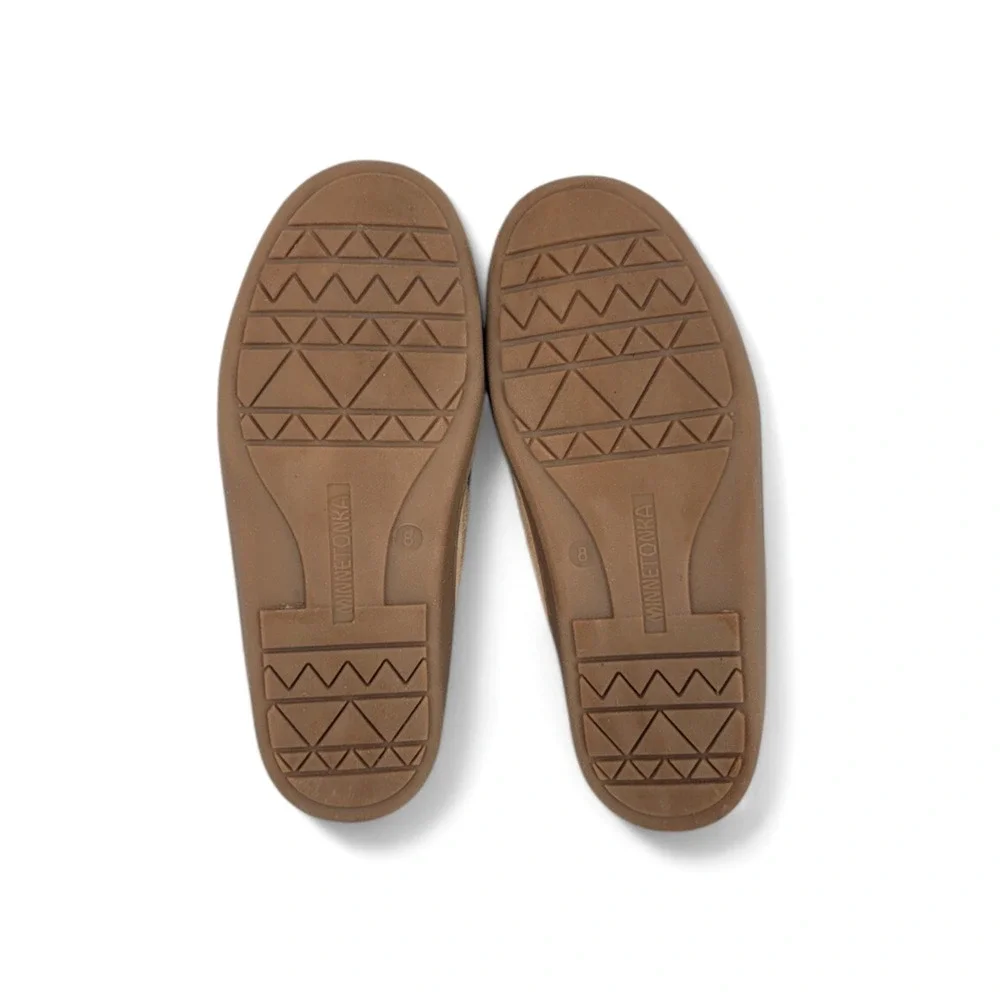 Minnetonka suede moccasin